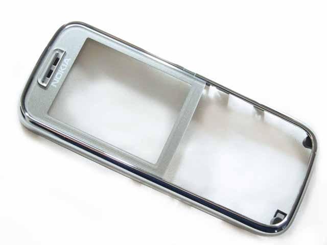 Nokia 6233 - Front Cover + Lens White