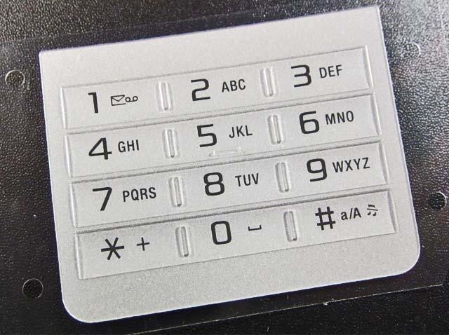 Sony Ericsson W205 - Keypad Numeric Latin