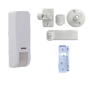 RISCO(000C) WIRED OUTDOOR CURTAIN DETECTOR DT AM & BUS ΜΕ ΒΑΣΗ ΚΑΙ ΠΛΑΤΗ(RK107DTB000C)