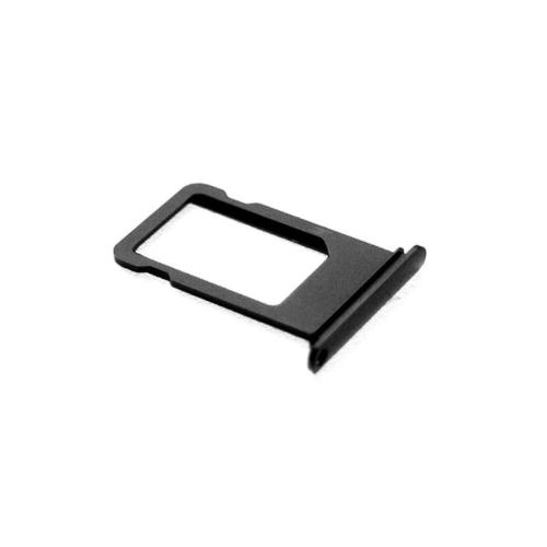 Βάση Κάρτας Sim Apple iPhone 7 Glossy Μαύρο (OEM)