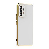 Bodycell Gold Plated Silicon Samsung A72 White