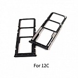 Xiaomi Redmi 12C Sim Card Tray Black ORIGINAL