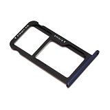 Βάση Κάρτας Sim & SD Huawei P8/ P9 Lite (2017) Μπλε (OEM)