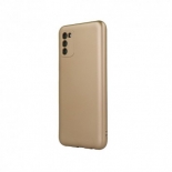 Samsung Galaxy A14 5G/4G Testa Metallic Silicone Gold