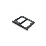 Βάση Κάρτας Sim & SD Samsung J730F Galaxy J7 (2017) Μαύρο (Original)