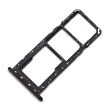Βάση Κάρτας Sim & SD Samsung A035G Galaxy A03 Μαύρο (Original)