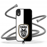 Xiaomi Redmi Note 8  - CrossBody Strap Θήκη με Universal Λουράκι Κινητού και σχέδιο ΠΑΟΚ
