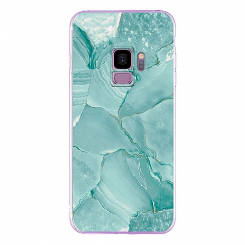 Silicon Marble Case Samsung S9 SM3 Green