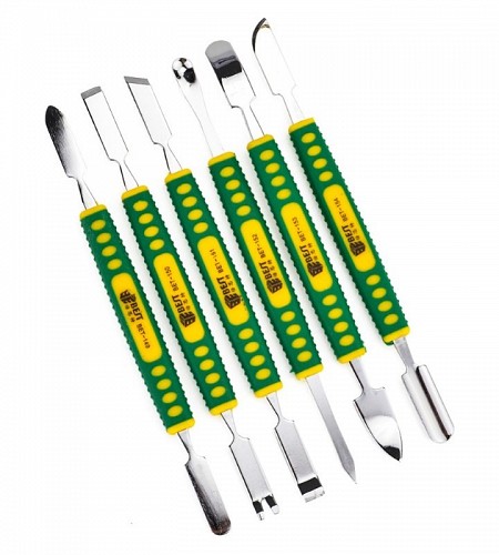 BEST Pry tools 6 τεμαχίων με Διπλή κεφαλή, μεταλλικό BST-6PCS