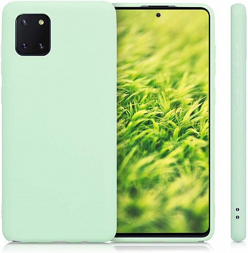 My Colors Liquid Silicon For Samsung Note 10 Lite Light Green