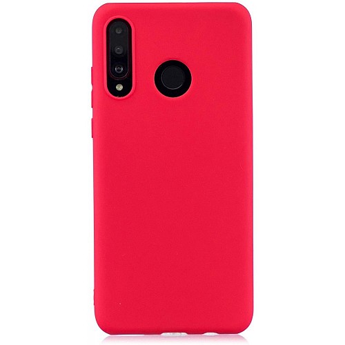 My Colors Liquid Silicon For Huawei P40 Lite E Red