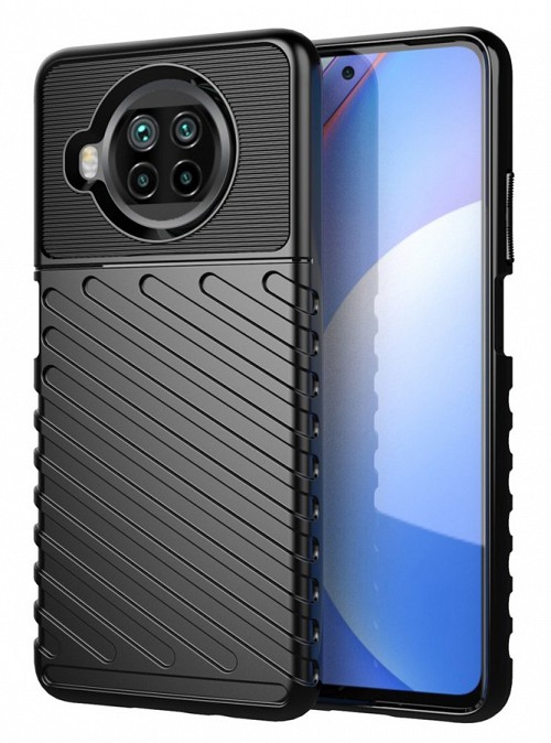 POWERTECH Θήκη Thunder MOB-1650 για Xiaomi Mi 10T Lite, μαύρη MOB-1650