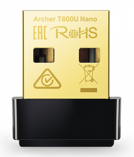 TP-LINK ασύρματος USB αντάπτορας δικτύου Archer T600U Nano, 600Mbps, V.1 ARCHER-T600UNANO