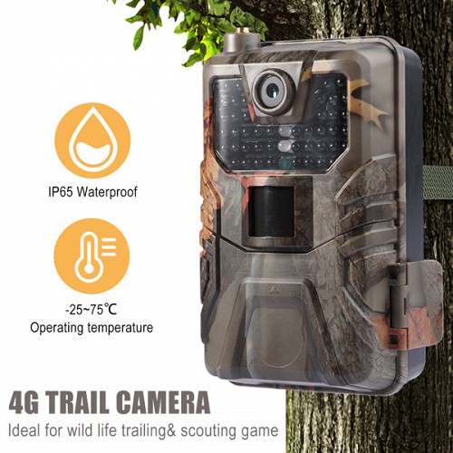 SUNTEK κάμερα για κυνηγούς HC-900PRO, PIR, 4G, 30MP, 4K, IP66 HC-900PRO