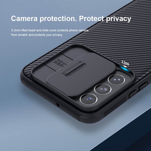 NILLKIN θήκη CamShield Pro για Samsung Galaxy S22+, μαύρη 6902048235298