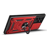 Bodycell Armor Slide Cover Case iPhone 13 Mini Red