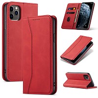 Bodycell Book Case Pu Leather Samsung A23 5G Red