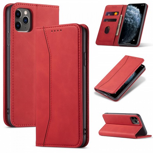 Bodycell Book Case Pu Leather Samsung A23 5G Red