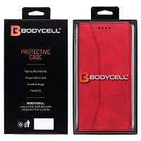 Bodycell Book Case Pu Leather Xiaomi Poco X5  Red