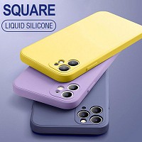 Bodycell Square Liquid Silicon Case Xiaomi Redmi A1/A2 Light Violet