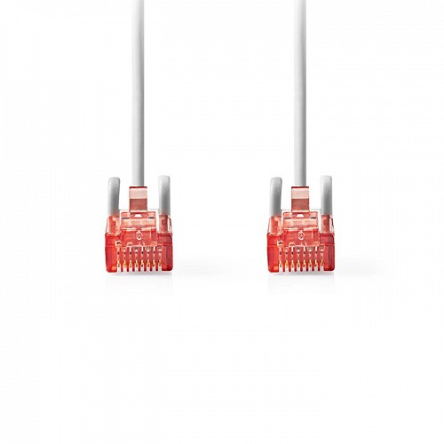 Καλώδιο δικτύου CAT 6, U/UTP, 1.00m σε γκρι χρώμα NEDIS CCGL85200GY10