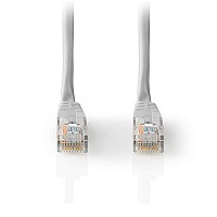 Καλώδιο δικτύου CAT 5e, U/UTP, 3.00m σε γκρι χρώμα NEDIS CCGL85101GY30