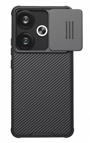 NILLKIN θήκη CamShield Pro για Xiaomi Redmi Turbo 3/Poco F6, μαύρη 6902048281172