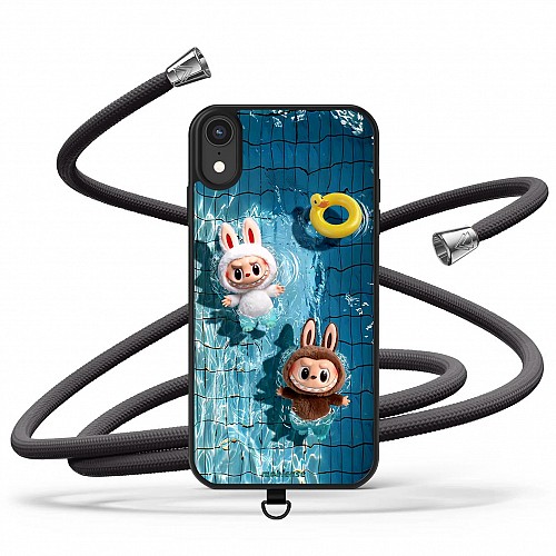Samsung A528B Galaxy A52s 5G - CrossBody Strap Θήκη με Universal Λουράκι Κινητού και σχέδιο Summer