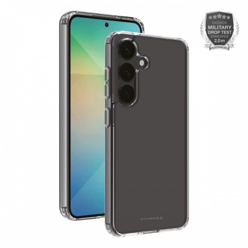 VIVANCO SAFE & STEADY CASE SAMSUNG S25 transparent backcover