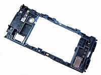 Nokia X6 - Middle Cover + Camera Lens 16GB, 32GB Black