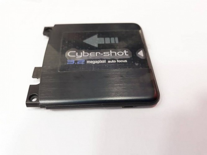 Sony Ericsson C510 - Back Cover / Kamera Cover Black