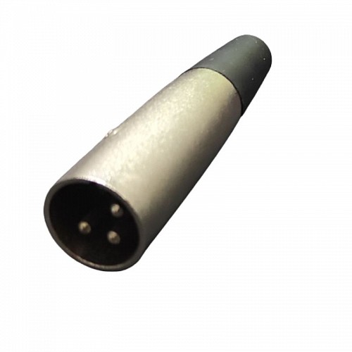 Silver XLR Male Connector