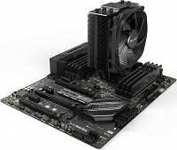 BEQUIET CPU AIR COOLER DARK ROCK SLIM BK024, 180W TDP, INTEL LGA 1851/ 1700/ 1200/ 2066/ 1150/ 1151/ 1155/ 2011(-3) Square ILM, AMD AM5/AM4, 3YW.