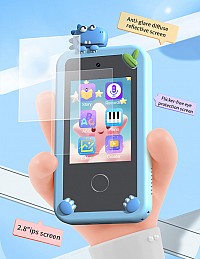 WOWKIDS παιδικό smartphone με κάμερα P1 Plus, 2.8 οθόνη αφής, μωβ WOW-P1PLUS-PR
