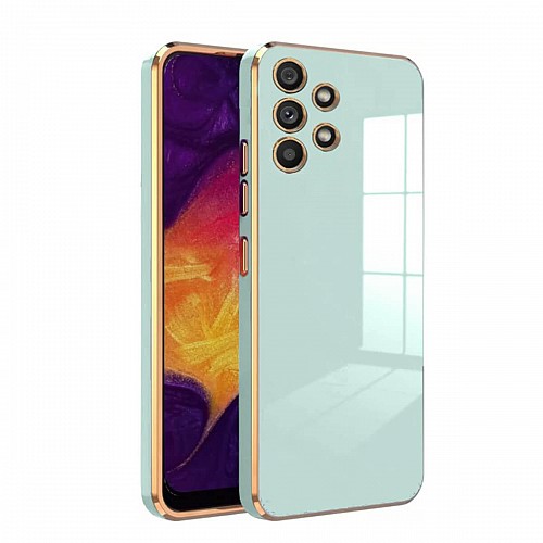 Bodycell Gold Plated Silicon Samsung A13 4G Mint Green