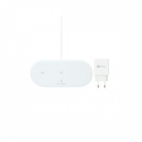 Ksix Qi STATION 3IN1 CHARGER FOR SMARTPHONE, AIRPODS,APPLE WATCH 15W