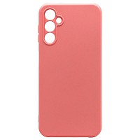 Θήκη Liquid Silicon inos Samsung A145R Galaxy A14 4G/ A146P Galaxy A14 5G L-Cover Ροζ