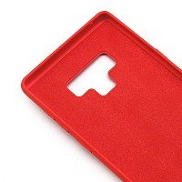 Θήκη Liquid Silicon inos Samsung N960F Galaxy Note 9 L-Cover Κόκκινο