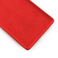 Θήκη Liquid Silicon inos Samsung N960F Galaxy Note 9 L-Cover Κόκκινο