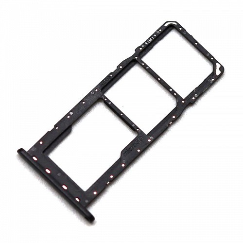 Βάση Κάρτας Sim & SD Samsung A035G Galaxy A03 Μαύρο (Original)