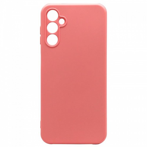 Θήκη Liquid Silicon inos Samsung A145R Galaxy A14 4G/ A146P Galaxy A14 5G L-Cover Ροζ