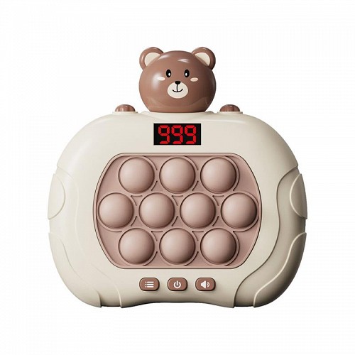 Φορητό Παιχνίδι με Οθόνη Maxlife MXPS-200 Teddy Bear Καφέ