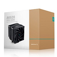 Universal ψύκτρα για επεξεργαστές Intel και AMD, AK620 ZERO DARK DEEPCOOL AK620 ZERO DARK