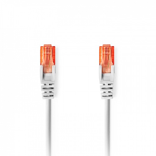Καλώδιο δικτύου CAT 6, U/UTP, 1.00m σε γκρι χρώμα NEDIS CCGL85200GY10