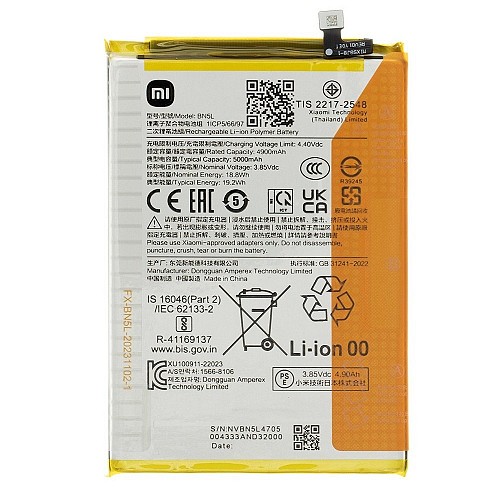 Xiaomi Redmi 12C - BN5L Battery 5000mAh Original (Service Pack)
